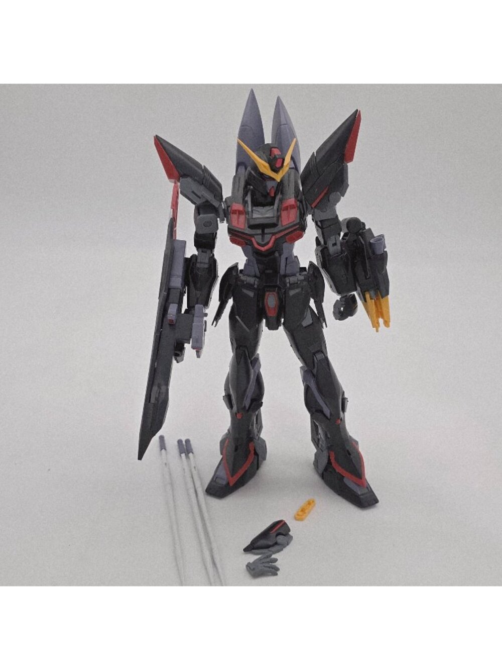 Gundam Seed Blitz Gundam 1/144 Scale Action Figure With Accessories Built AS IS